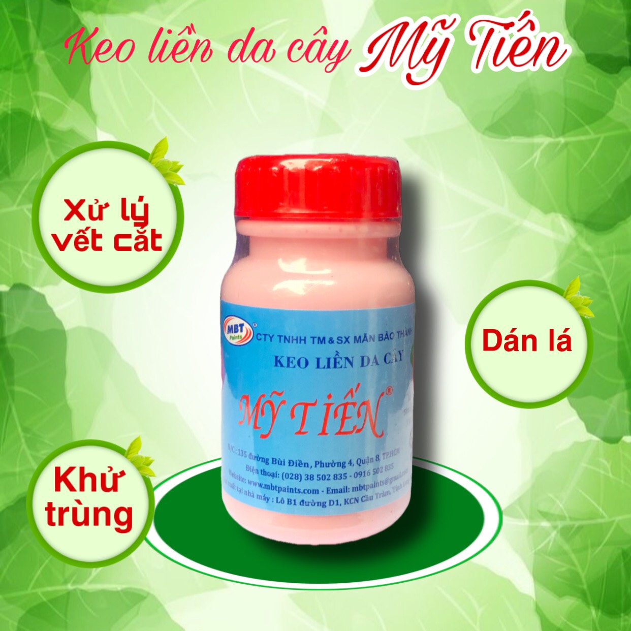 Keo liền da cây liền sẹo Mỹ Tiến-100ml