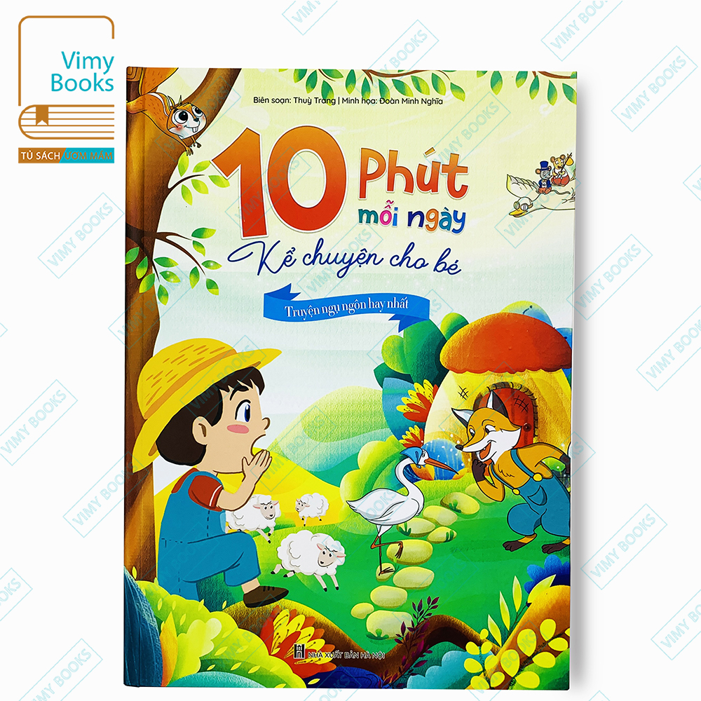 Sách - 10 phút mỗi ngày kể chuyện cho bé - truyện ngụ ngôn hay nhất