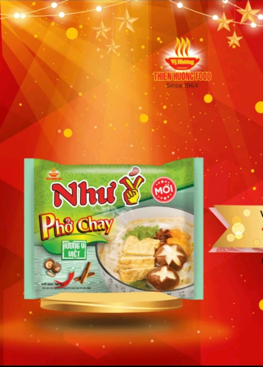 Thùng 30 gói phở chay như ý