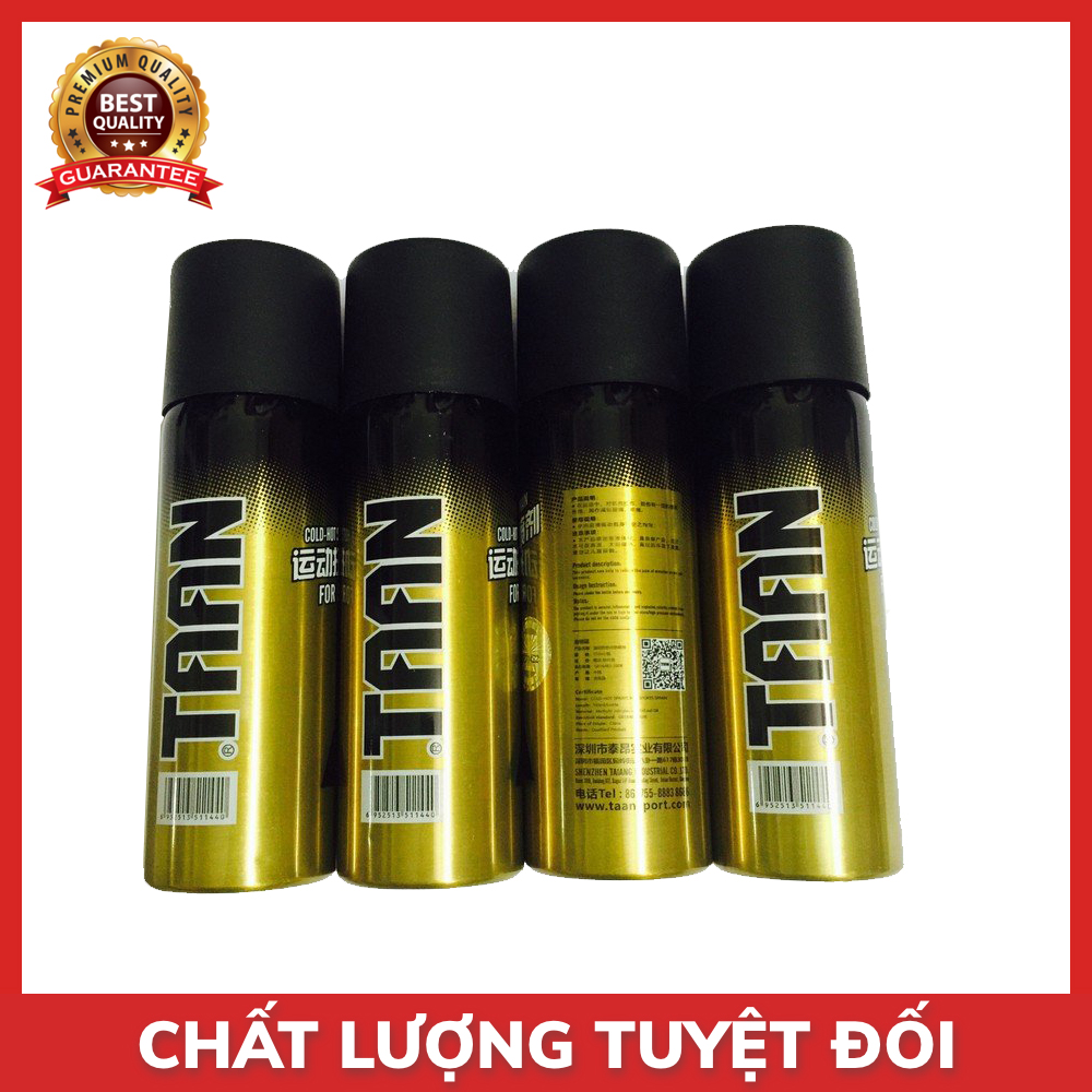 Bình Xịt Lạnh Giảm Đau TAAN, Bình Xịt Lạnh Giảm Đau Thể Thao