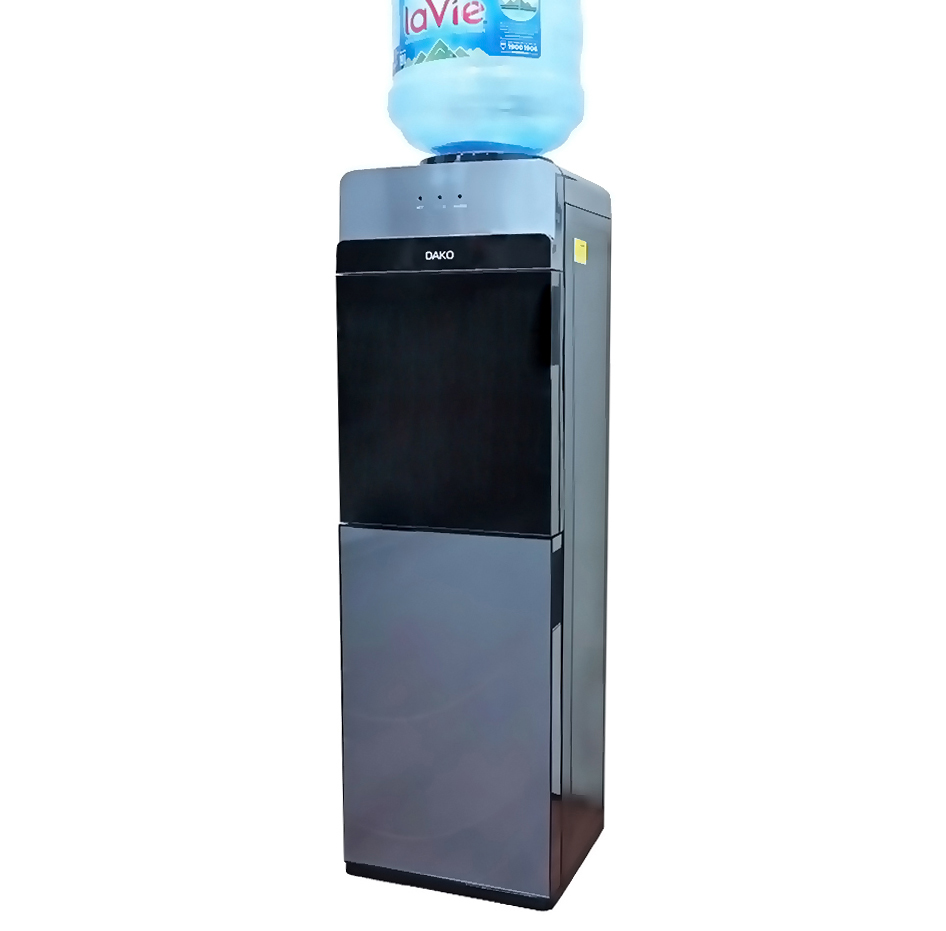 Cây nước nóng lạnh Dako DK702N úp bình, cánh đóng mở bằng kính sang trọng, làm lạnh bằng chip điện tử
