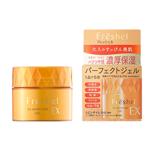 Kem dưỡng ẩm chống lão hóa Kanebo Freshel Ex Moisture Gel 5in1 (80g)