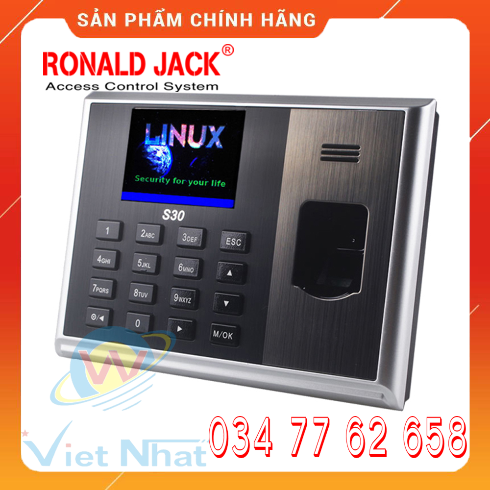 Máy chấm công ronald jack s30