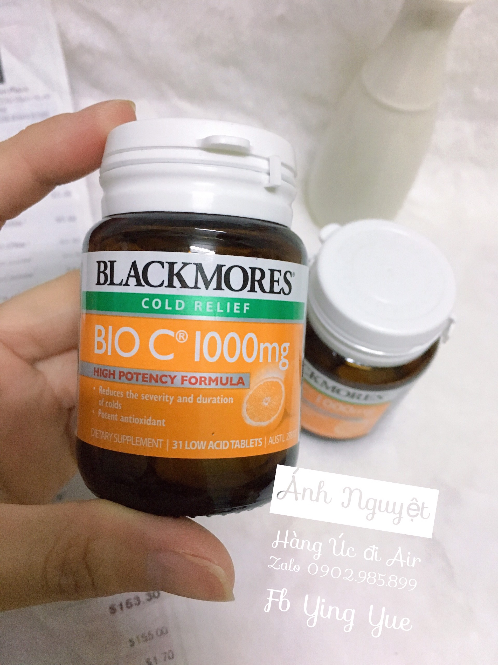 Viên uống bổ sung vitamin c - blackmores bio c 1000mg - hộp 31 viên