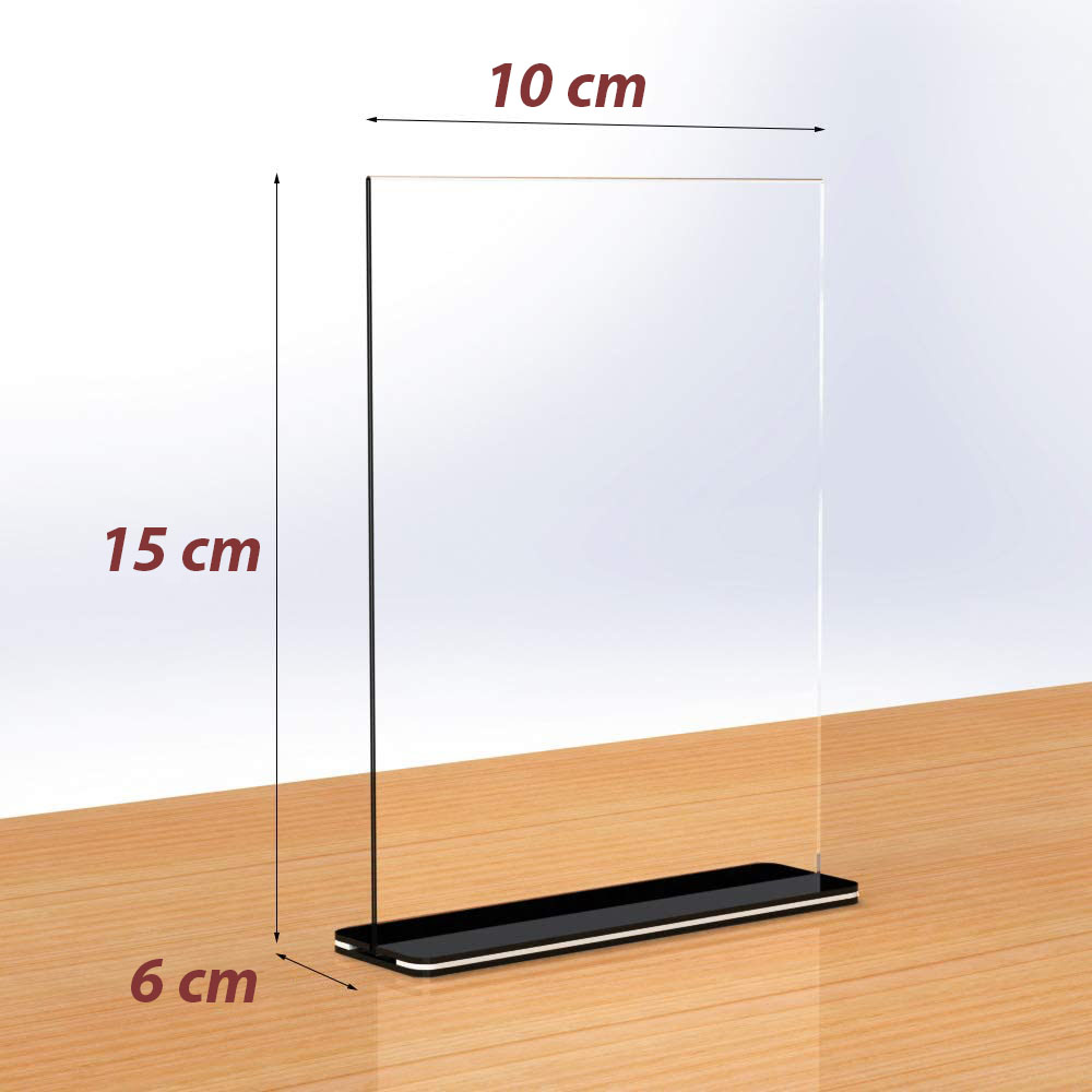 Standee menu mica a4, menu để bàn a5, a6 , mica đài loan
