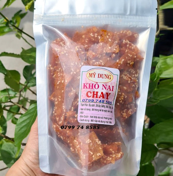 KHÔ NAI CHAY 200GR NHÀ LÀM