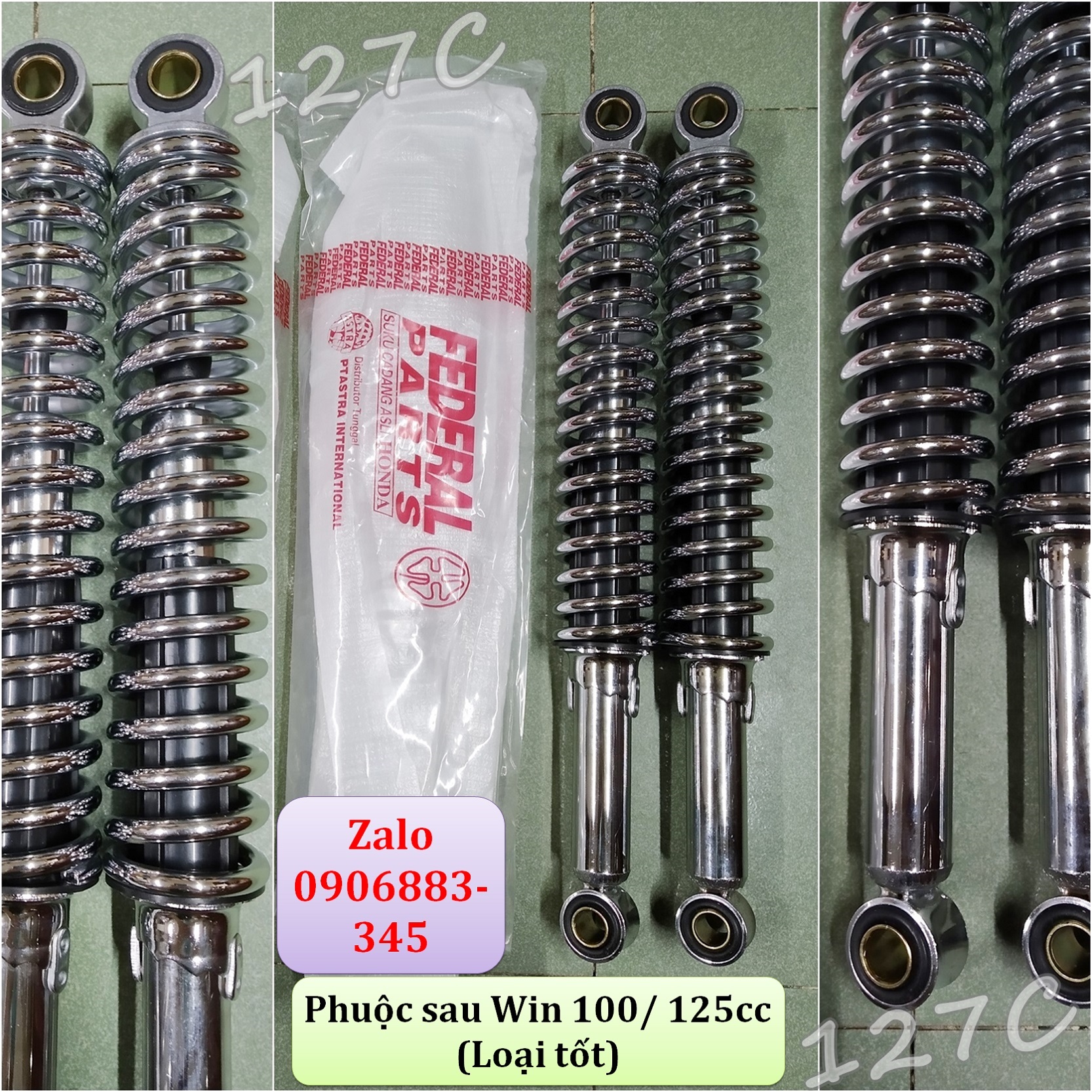 Phuộc sau win 100/ 125cc