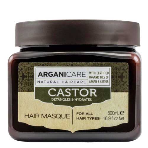 Hấp dầu dinh dưỡng Arganicare Castor Hair Masque 500ml