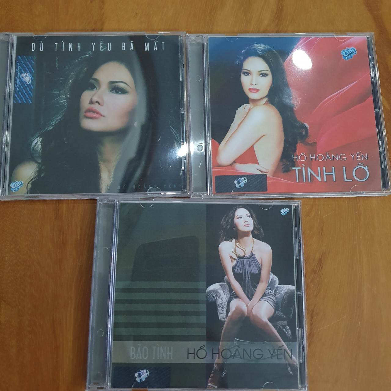 Bộ 3 đĩa cd hồ hoàng yến tuyển chọn