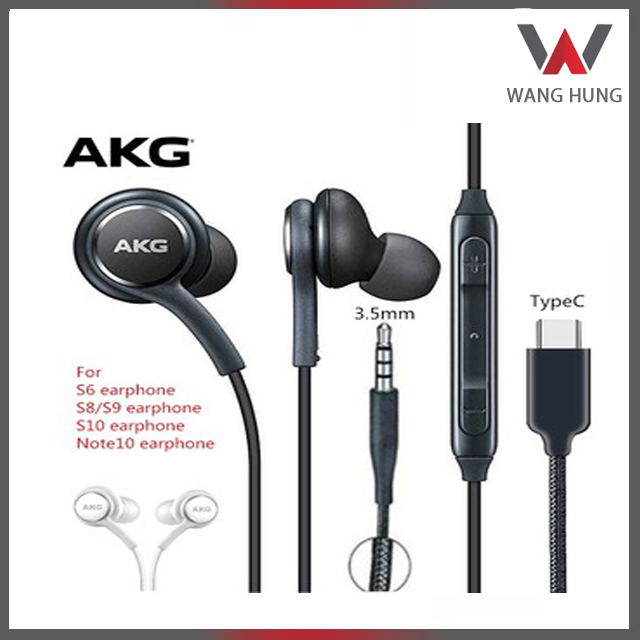 Tai nghe nhét tai Samsung AKG cổng 3.5mm giảm ồn âm thanh sống động nhỏ gọn bền bỉ thiết kế vừa vặn thoải mái khi đeo mà không sợ rơi rớt tương thích với các dòng điện thoại có cổng 3.5mm