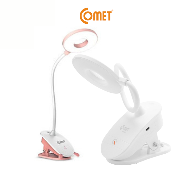 Đèn Bàn Sạc Led Comet CT174 Thiết kế hiện đại, Chất liệu nhựa ABS Pin Lithium, ánh sáng liên tục không nhấp nháy , bảo vệ mắt.