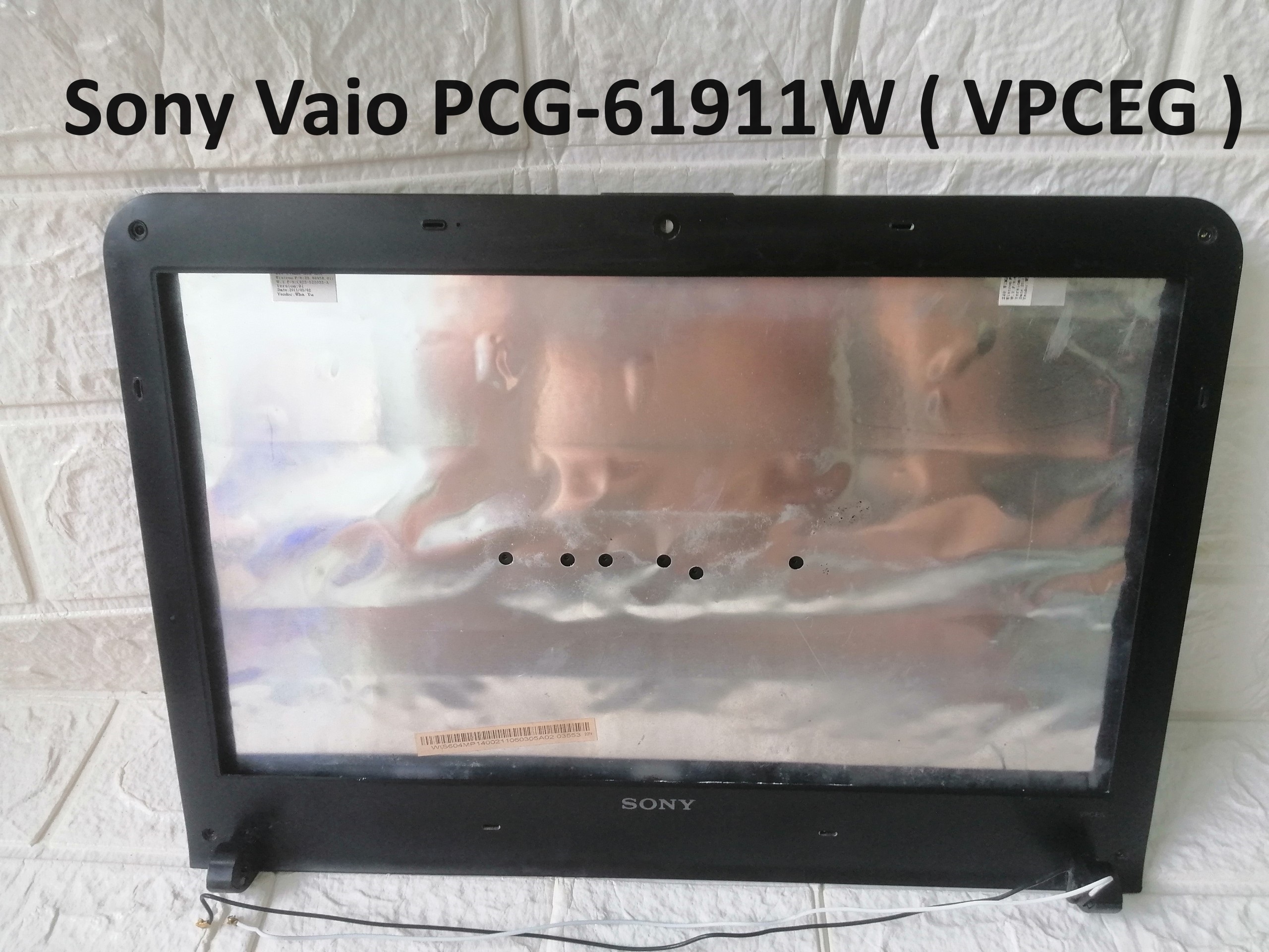 MẶT A B VỎ LAPTOP Sony Vaio PCG-61911W  VPCEG