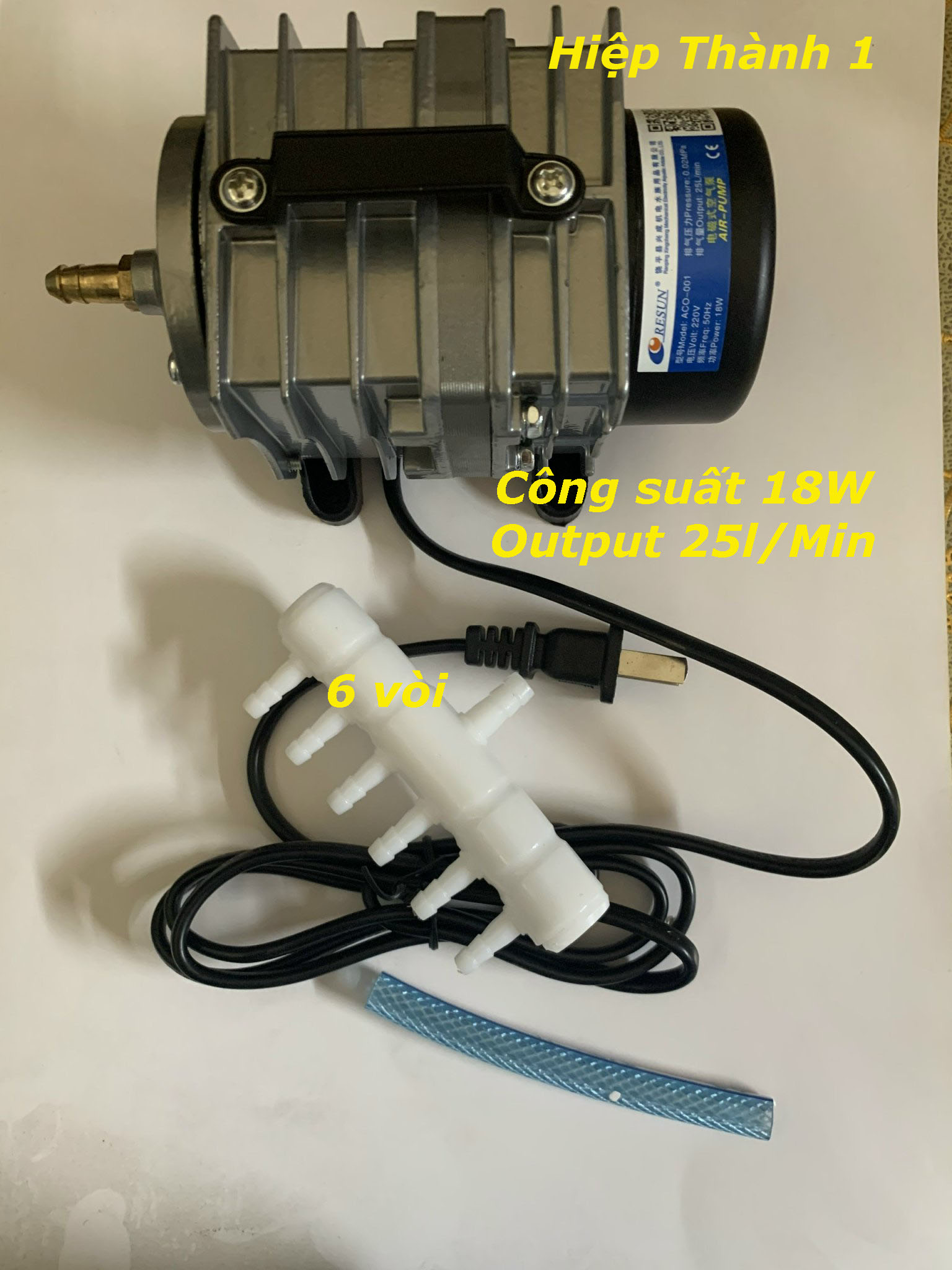 Máy sủi oxy hồ cá cảnh Resun ACO-001