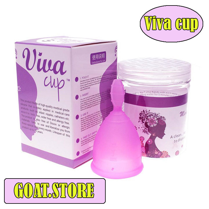 Cốc nguyệt san Vivacup siêu mềm size S