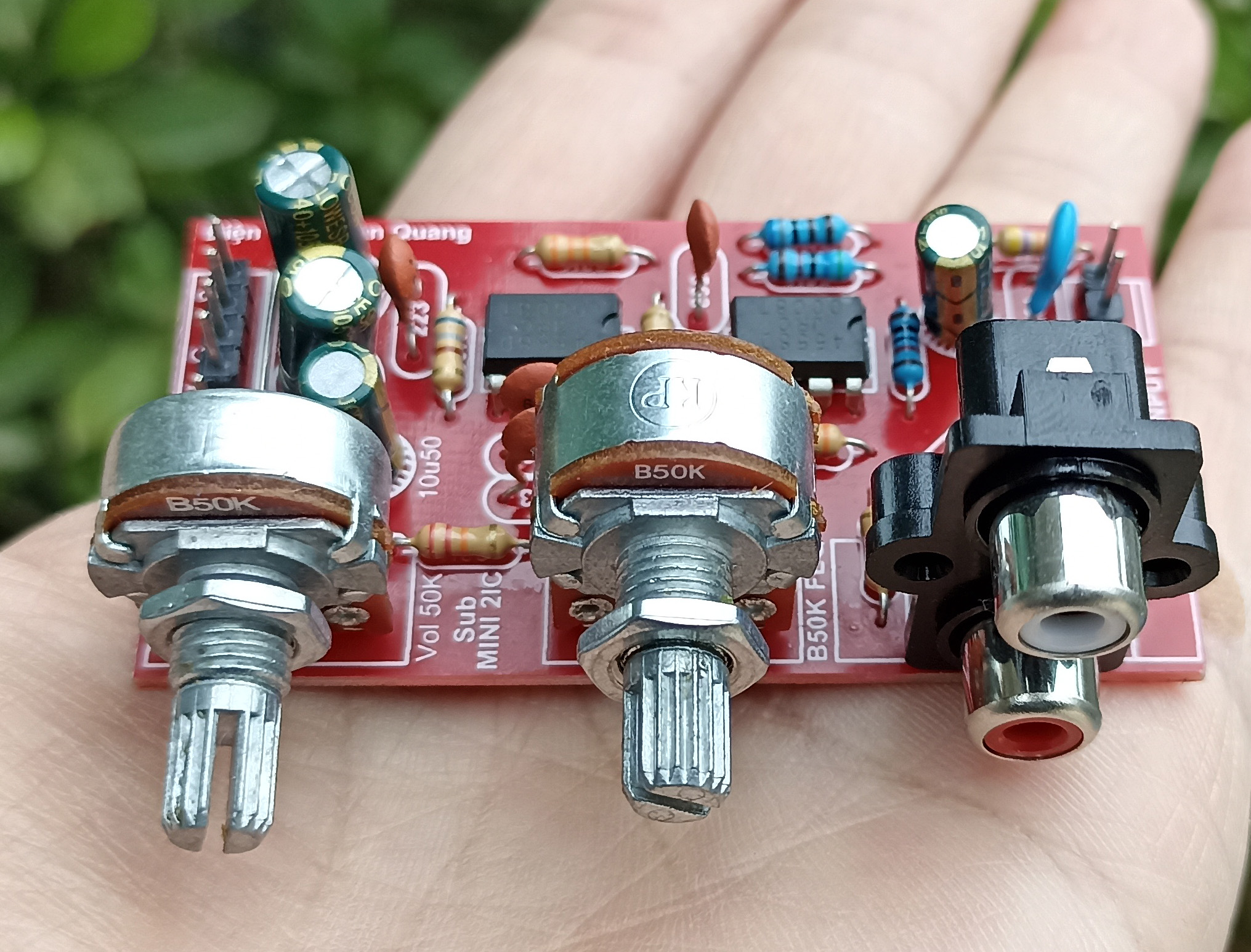 Mạch lọc sub Mini JBL bản rút gọn