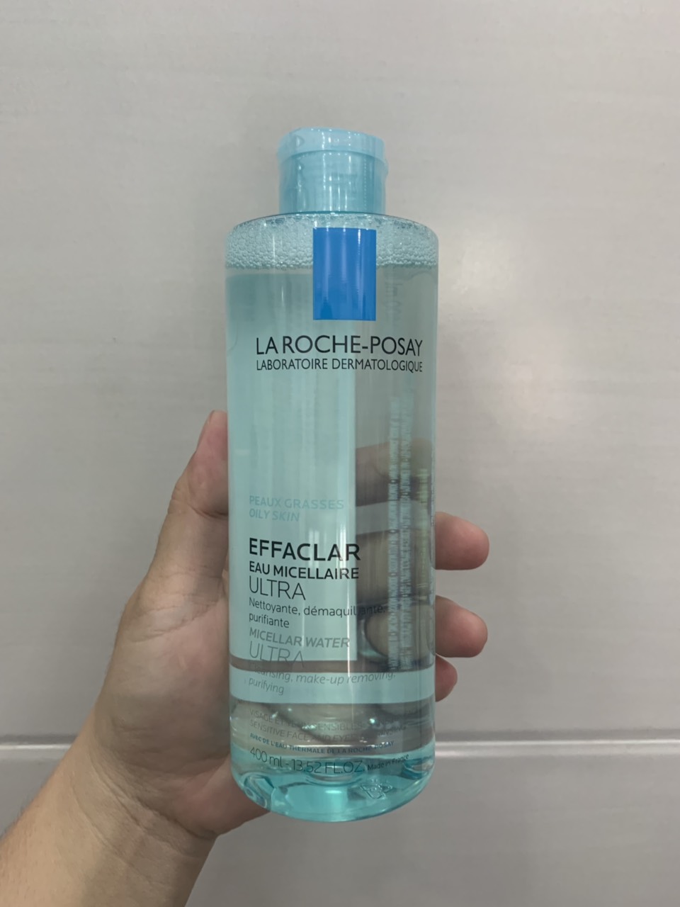 Nước Tẩy trang va làm sạch sâu La Roche posay dành cho da dầu nhạy cảm 400ml