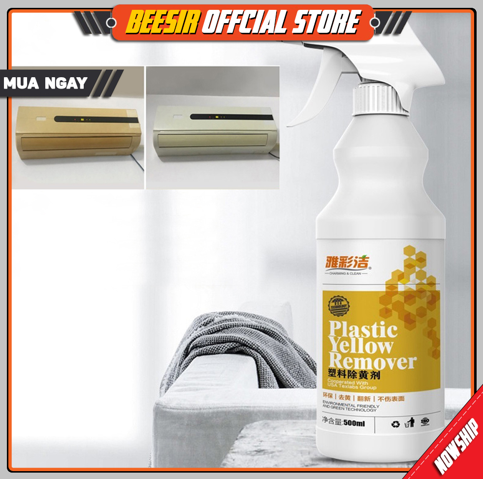 Dung Dịch Tẩy Vết Ố Vàng Và Làm Trắng Đồ Nhựa TEXLABS 500ML