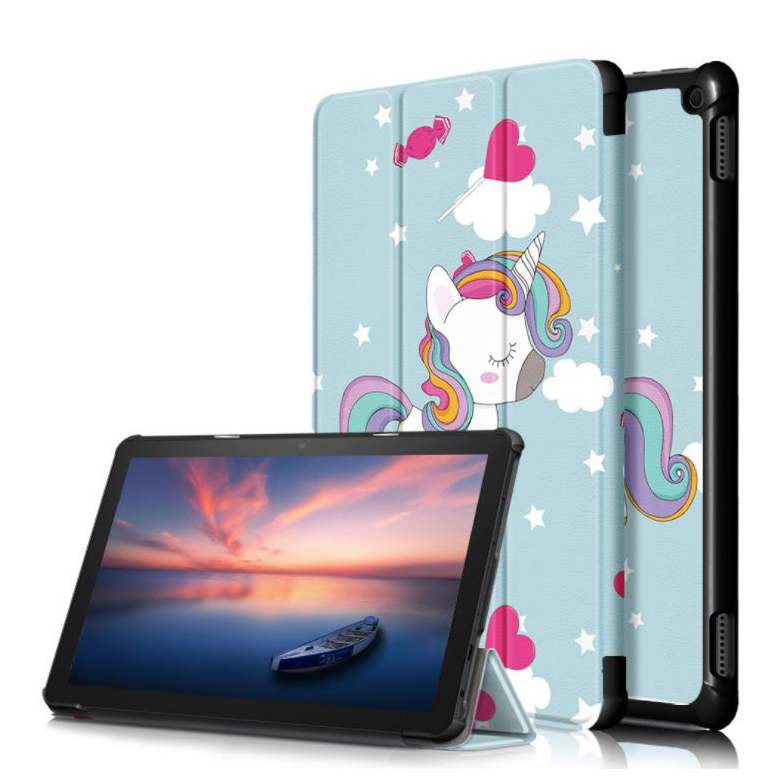 [Hoàn Tiền MAX] Bao da nắp gập kiểu dáng đơn giản sang trọng dành cho Fire HD 10 / Fire HD 10 Plus (11th gen - 2021)