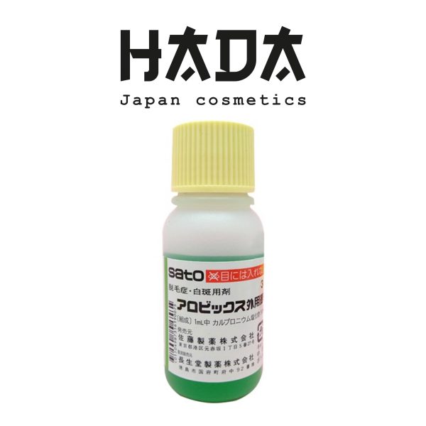 Tinh chất kích thích mọc tóc thảo dược sato arovics solutions 5% – nhật bản - hada cosmetic
