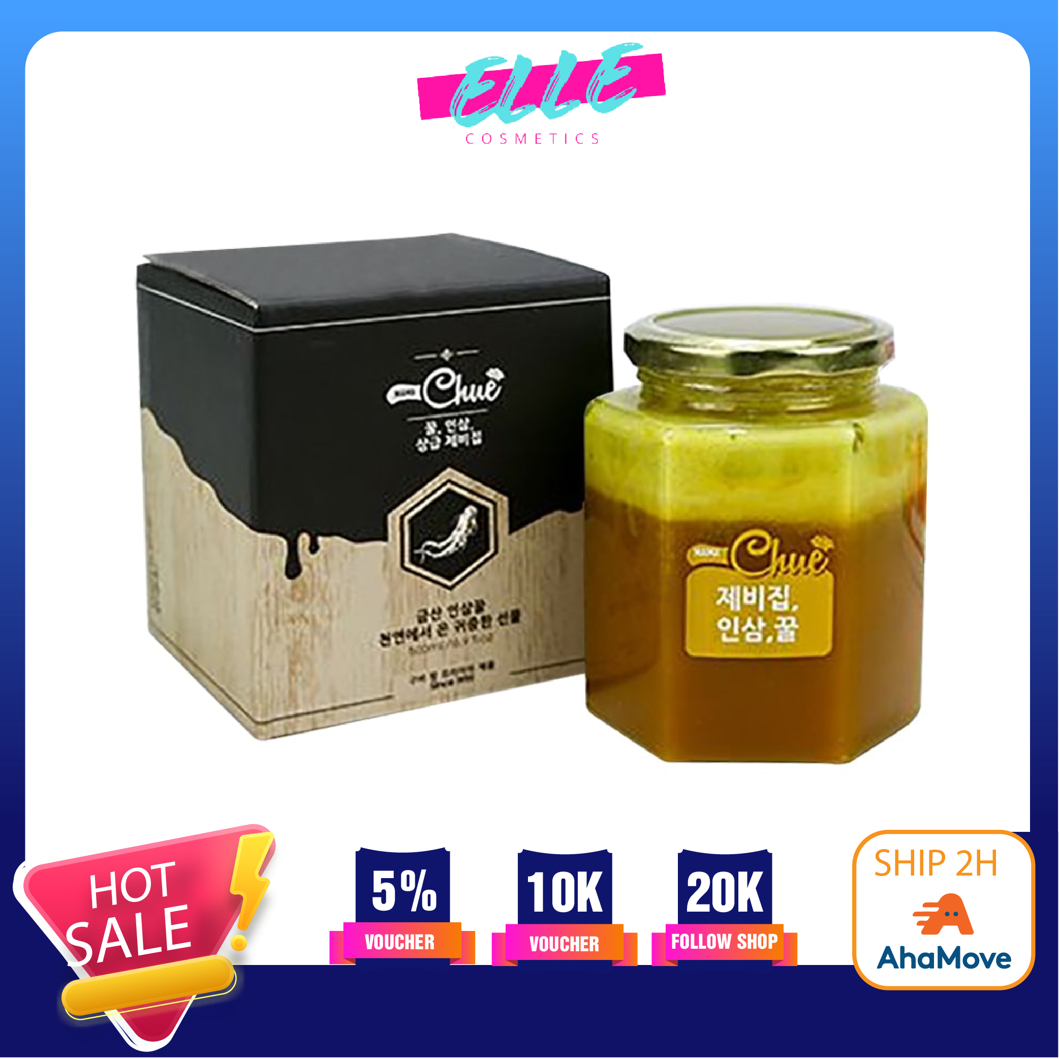 Sâm nghệ mật ong Mamachue chính hãng Hàn Quốc 200g