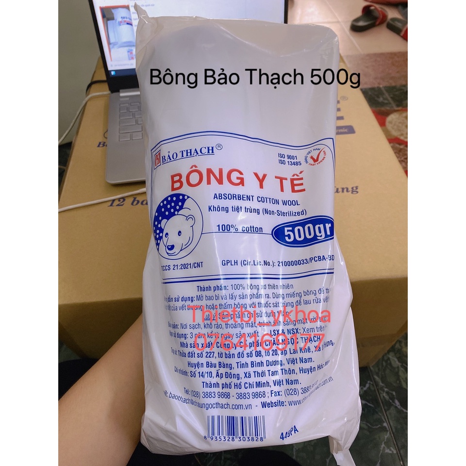 Bông gòn y tế 500g bảo thạch