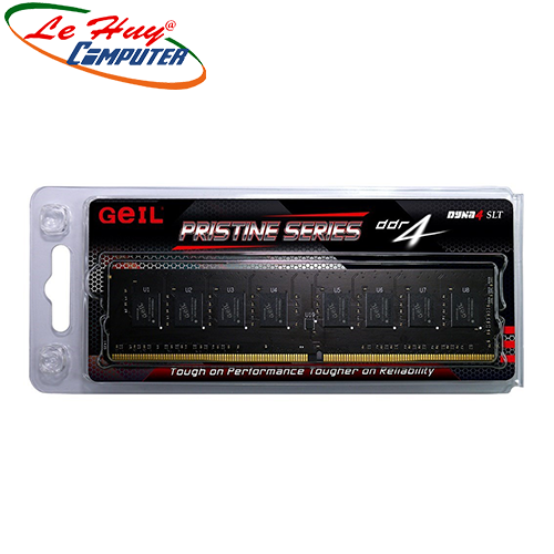 Ram máy tính geil pristine 4gb ddr4 2666mhz pc4-21330 - gp44gb2666c19sc