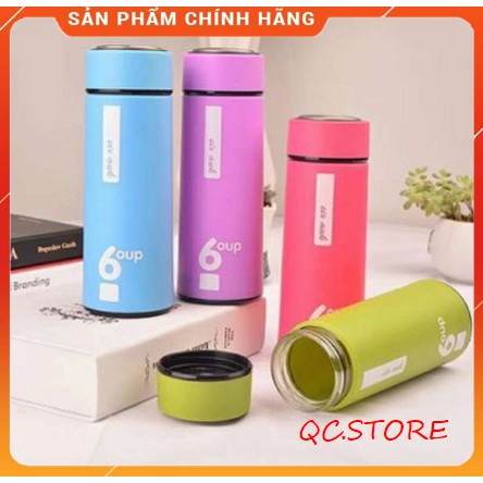 Bình đựng nước lõi thuỷ tinh bọc nhựa 6oup 450ml