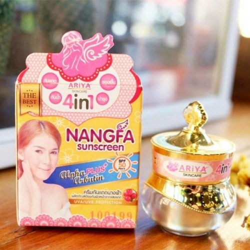 01 hủ kem chống nắng nangfa 4in1 thái lan 5gram