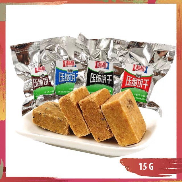 Bánh lương khô mini đủ vị siêu ngon - lẻ 1 cái