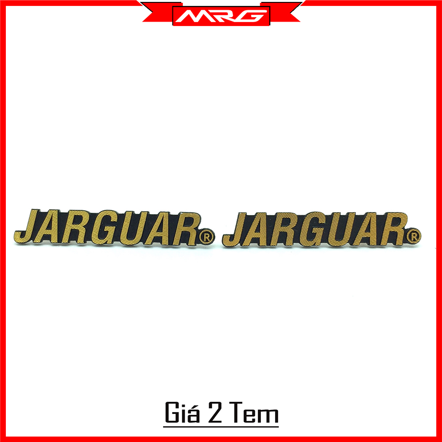 Tem/Logo JARGUAR, giá 2 cái - MrG | tem loa rcf, tem loa jbl, tem loa caf, tem loa nexo, tem loa martin, tem loa ev, tem loa pa, tem loa ar, tem loa b3, tem loa bose, tem peavey.