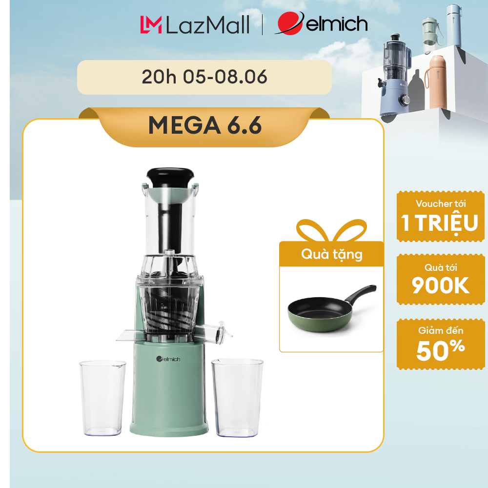 (MEGA 6.6)Máy ép chậm Elmich JEE-8723