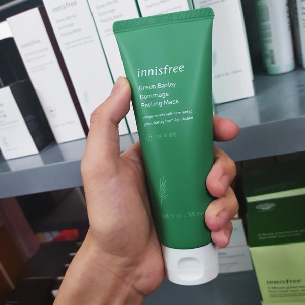 [HCM]Tẩy da chết Innis Green Barley Gommage Peeling Mask
