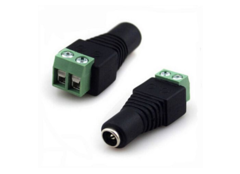 jack DC nguồn 12v Vặn Vít - jack cái 12v - jack nguồn camera âm - đuôi cắm adapter âm