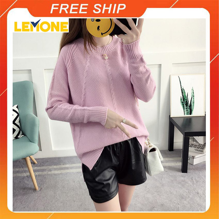 Áo len nữ hàn quốc chất len mềm mịn co giãn - lady bag