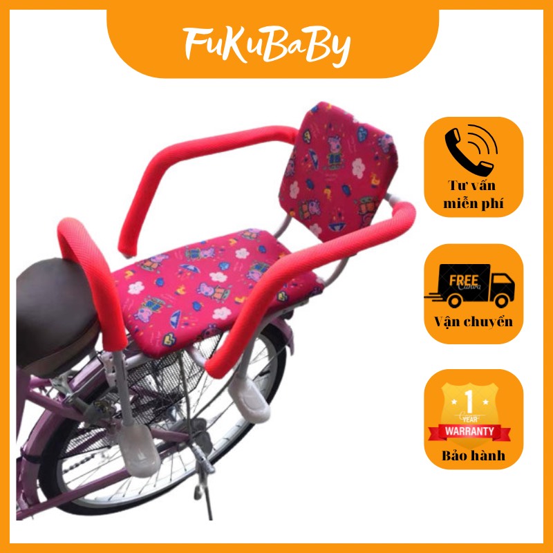 Ghế đôi ngồi sau xe đạp, xe đạp điện