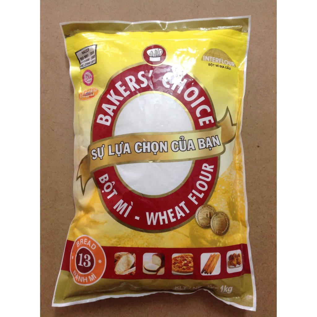 Bột mì [ GIÁ SỐC ] Bột mì số 13 gói 1kg - làm bánh mì, pizza,...