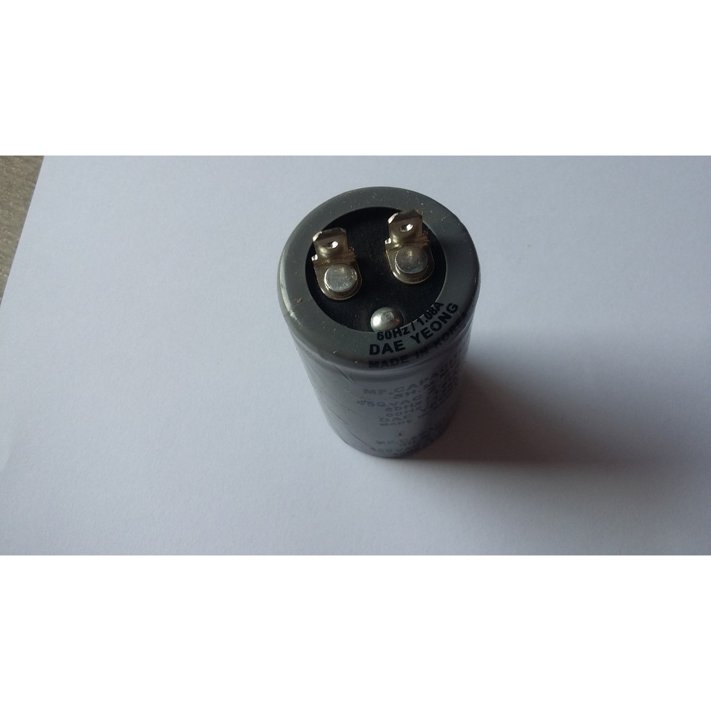 Tụ điện dầu 2,5mf,3mf -450 vôn dùng cho quạt trần