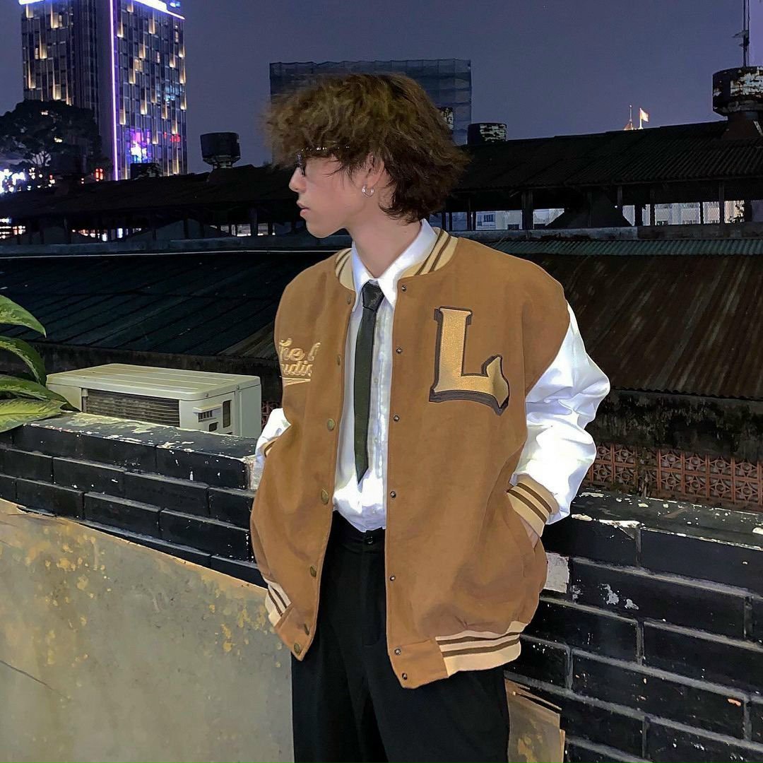 Áo khoác bomber nhung cặp đôi thể hiện cá tính l 777fashion tp