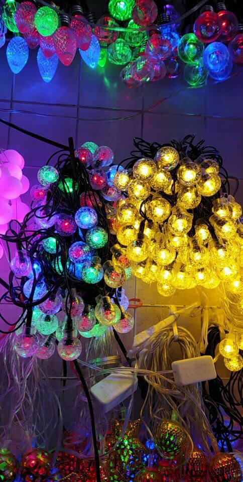 Bộ dây đèn Led trang trí dài 10m, 8 chế độ nháy