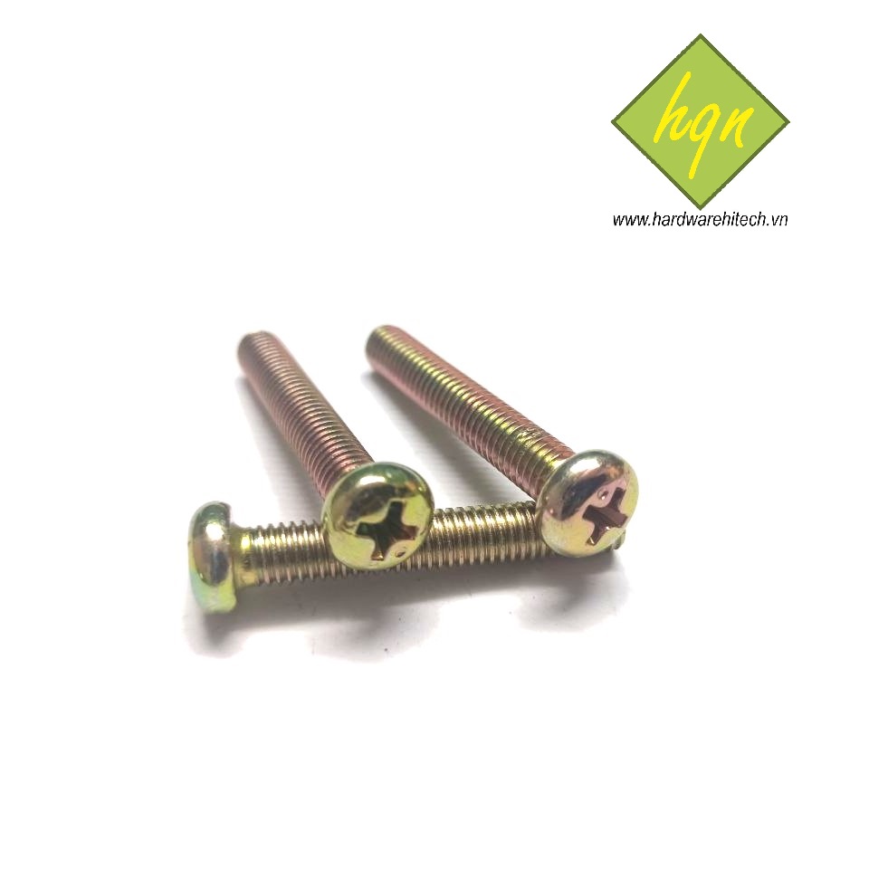 Ốc dù đầu bake m5 dài 30/ bulong đầu tròn 5 ly x 30/ vít dù ren 5mm/ bulon đầu dù tròn