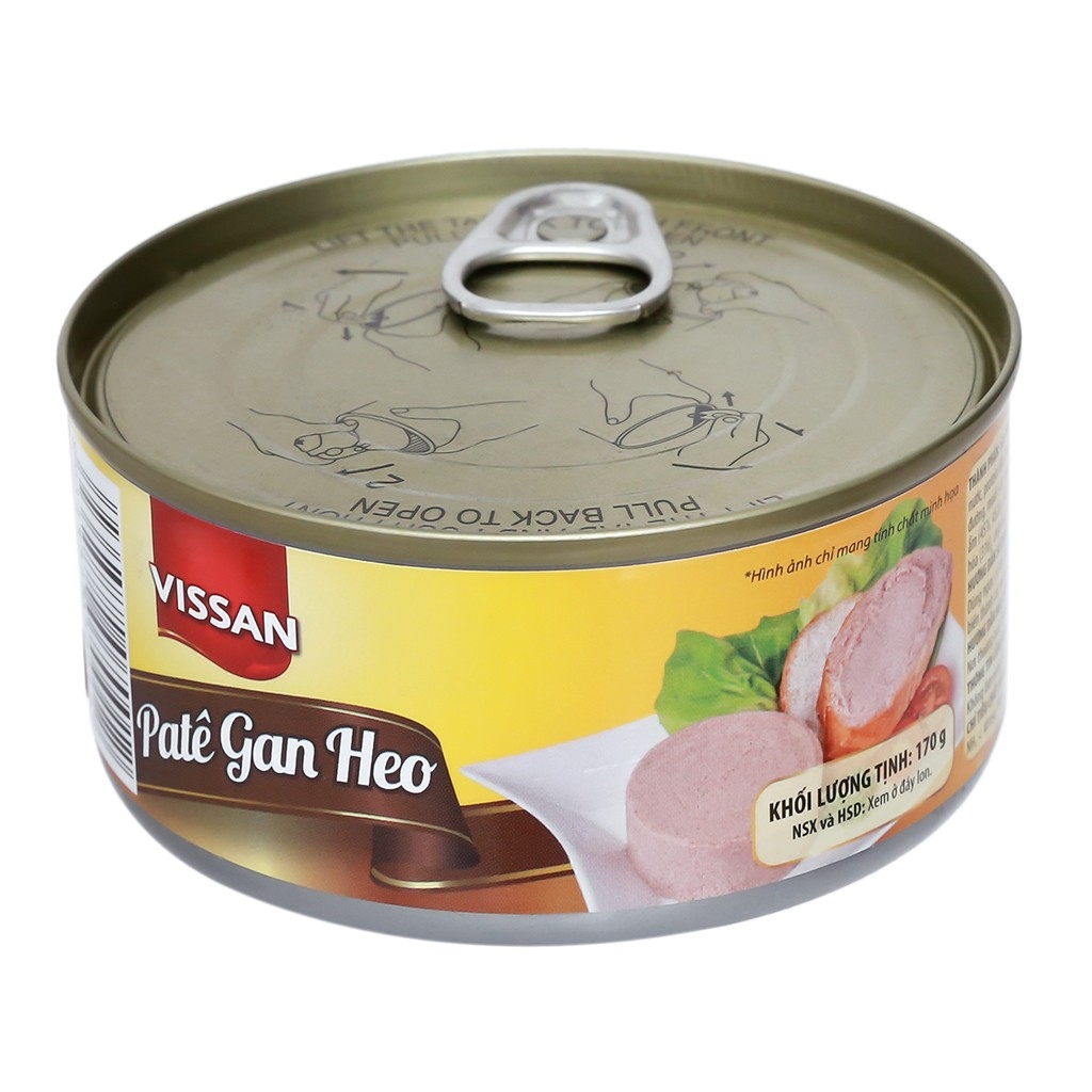 HANG Pate Gan Heo Vissan Hộp 170g