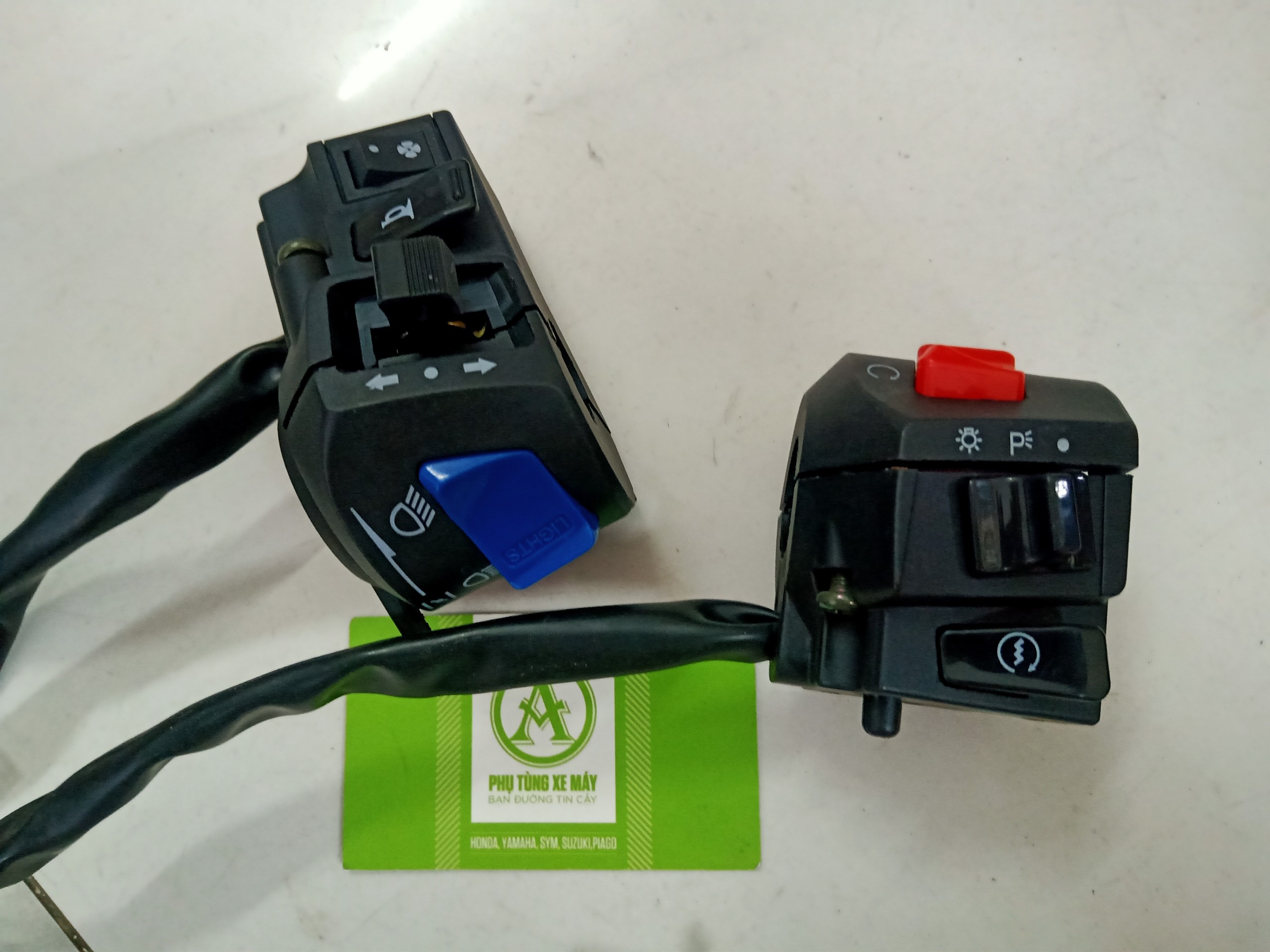 1 Cặp Cụm công tắc xe ba bánh, xe ba gác, xe lôi