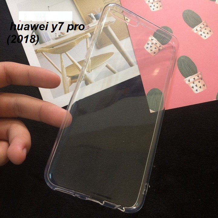Ốp lưng silicon cao cấp huawei y7 pro
