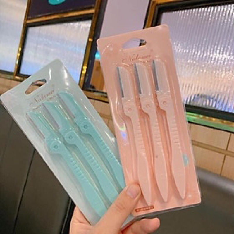 Set 3 dao cạo lông mày - Dụng cụ tỉa lông mày