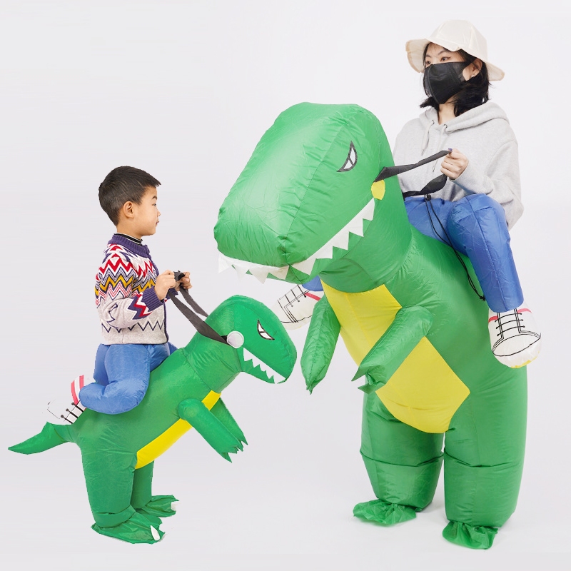  Bộ đồ hóa trang khủng long T-REX bơm hơi cosplay vui nhộn hóa trang Halloween giáng sinh cho trẻ em và người lớn 