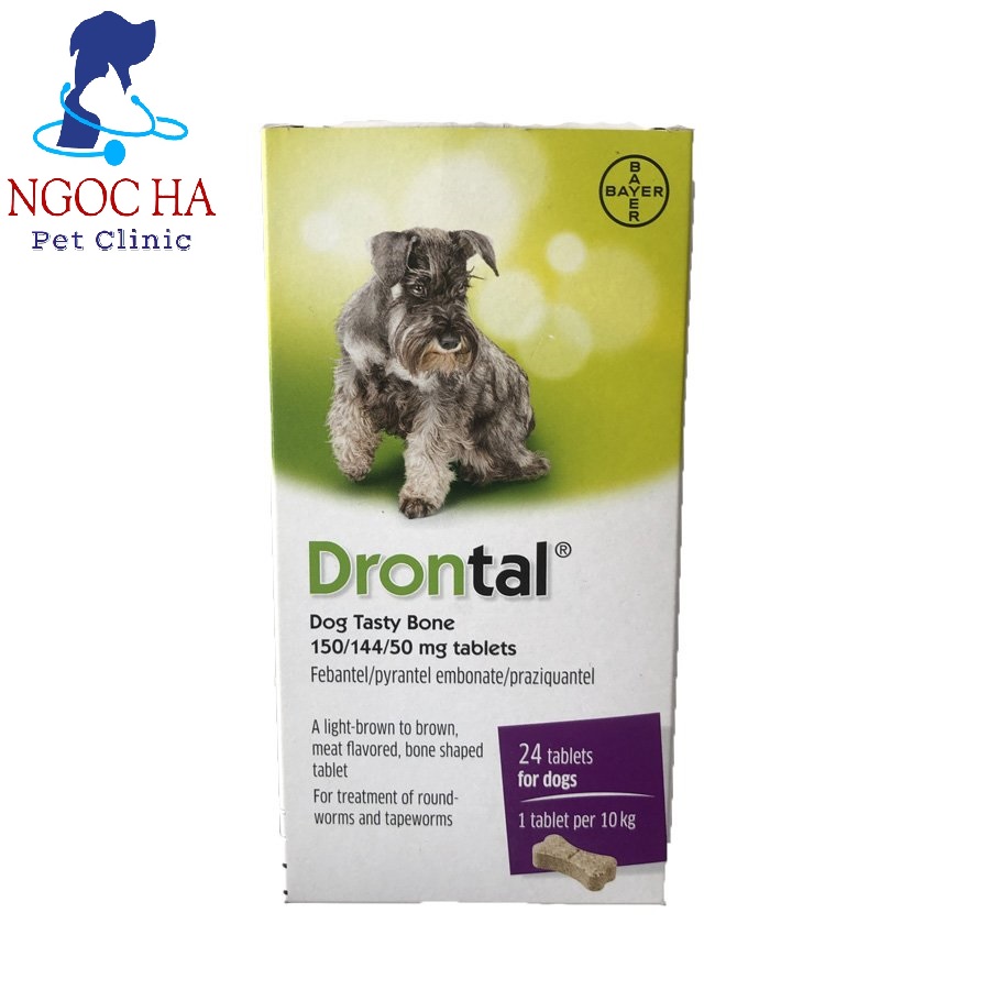 Drontal thuốc xổ giun cho chó và mèo