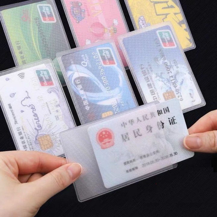 Combo 10 miếng bọc căn cước, thẻ ngân hàng và các loại thẻ khác