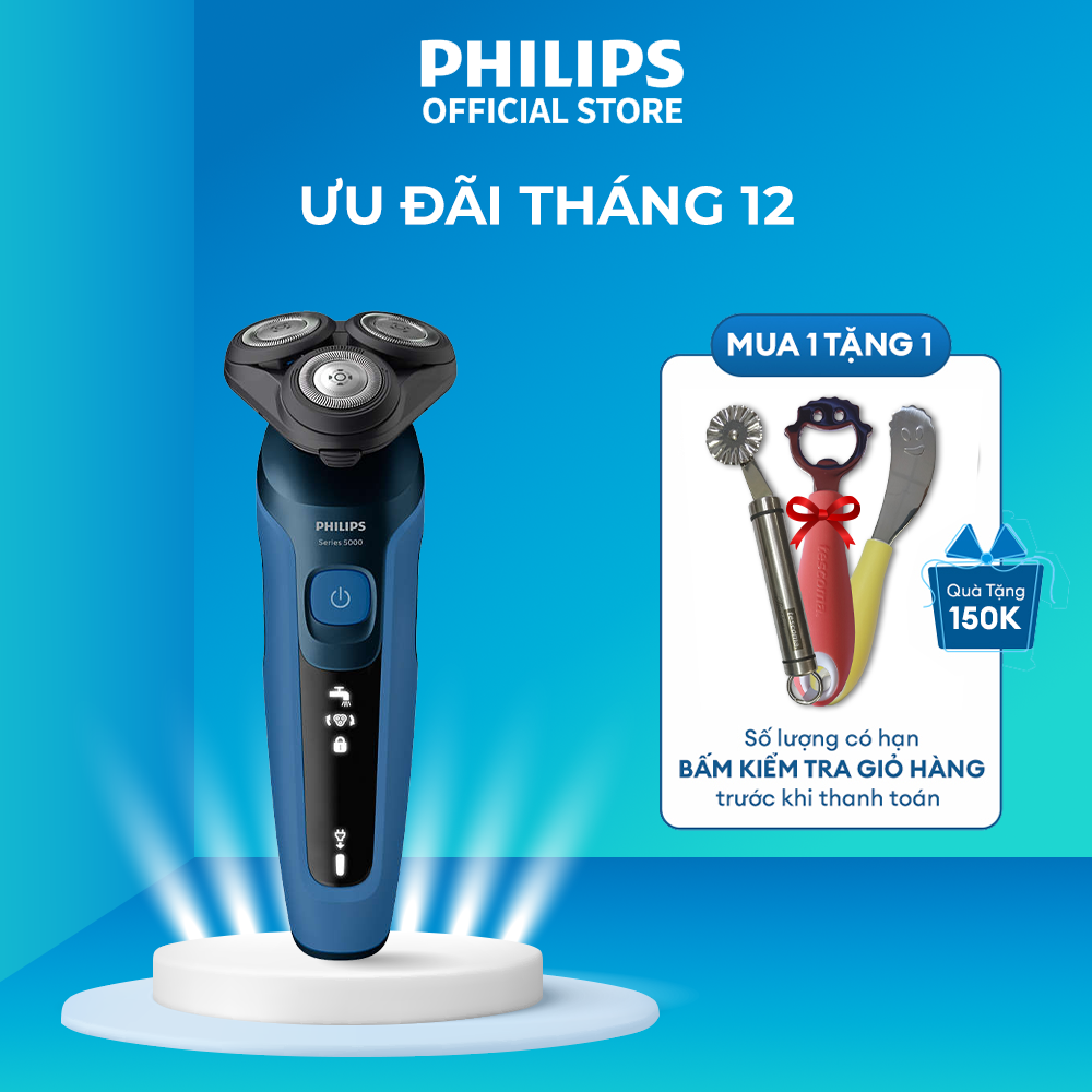 Máy cạo râu Philips S5444 cạo râu sảng khoáibảo vệ da bảo hành 2 năm