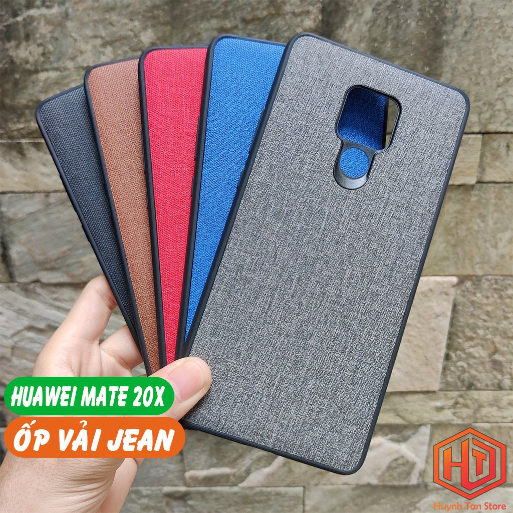 [HCM]Ốp lưng huawei mate 20x vân vải jean chống bám vân tay cực tốt cam kết hàng đúng mô tả chất lượng đảm bảo an toàn đến sức khỏe người sử dụng