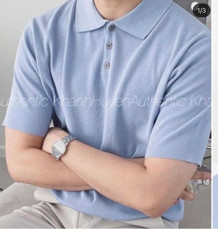 Áo polo nam xanh lefties 5102/506+2,2% phí lzd